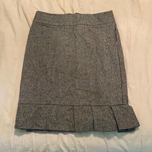 The Limited gray skirt